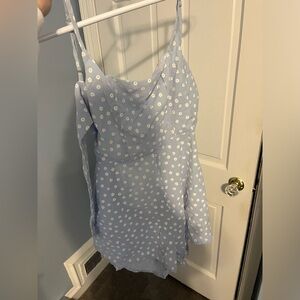 Princess Polly blue romper